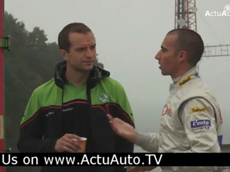 Alex Bengué teste la Skoda Fabia S2000