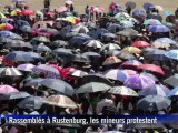 Les mineurs sud-africains protestent après 12.000 licenciements