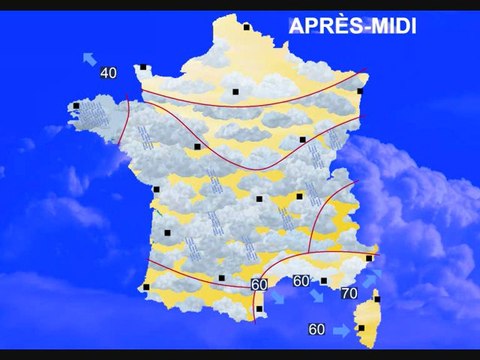Météo 7 octobre 2012: Un temps agité pour la semaine prochaine !