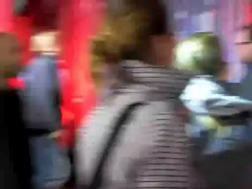 Lena im TvTotal Studio in Oslo - Fotoshooting