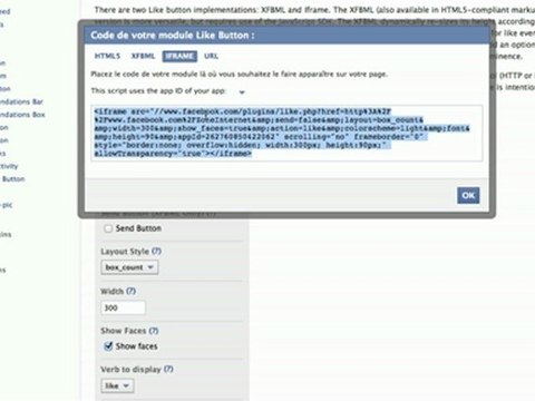 [Tuto] Comment insérer un bouton J'aime de Facebook sur votre site internet