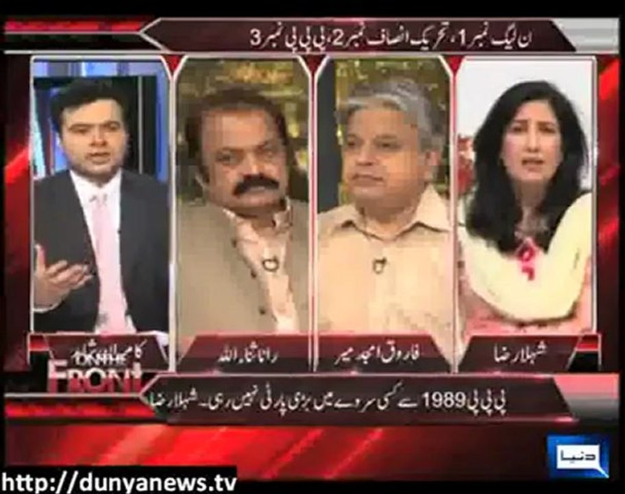 Dunya News-On The Front With Kamran Shahid-05-10-2012
