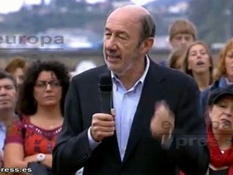 Rubalcaba: Rajoy no actualizará las pensiones