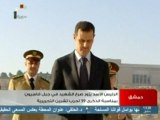Assad visits tomb of unknown soldier in rare public appearance.