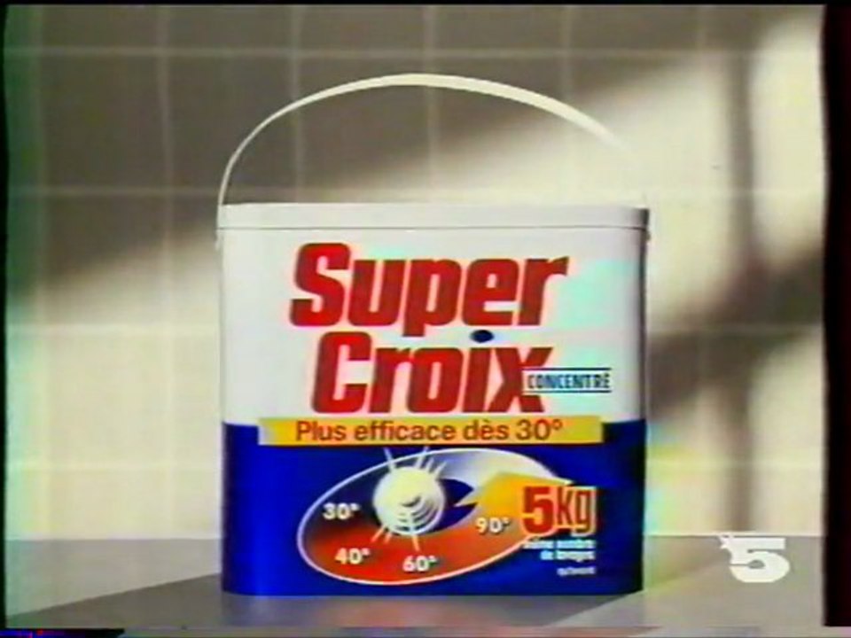Publicité Léssive Super Croix (1988)