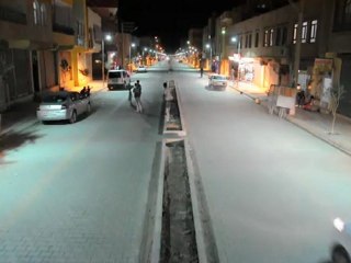 Aydınlatma çalışmaları devam ediyor.