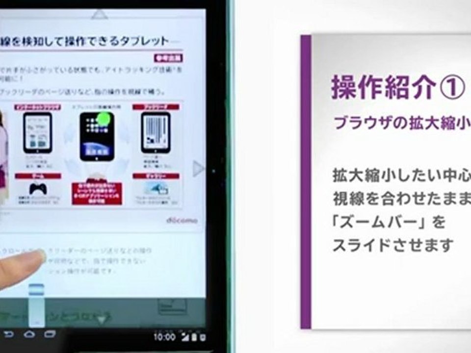 iBeam, une tablette qui se contrôle au doigt... et à l'oeil