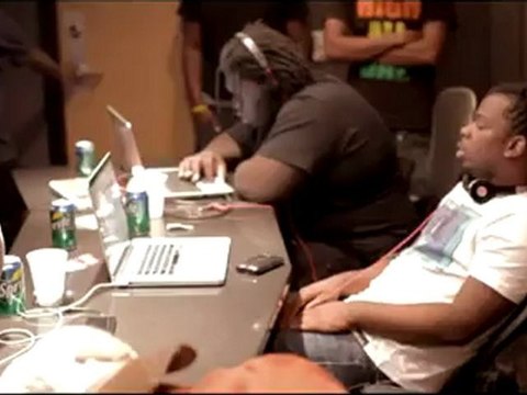 Lil Reese _ Waka Flocka (Studio Session) at Patchwerk Studios