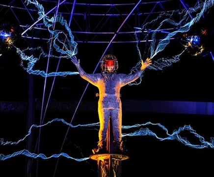 WATCH David Blaine Is Set To Get 'Electrified' Right Now