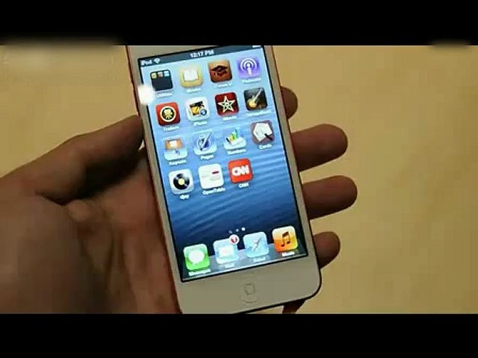 iPodtouch5を入手した。iPodtouch5で遊んでみてた