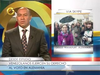 En Alemania venezolanos ya están ejerciendo el derecho al voto