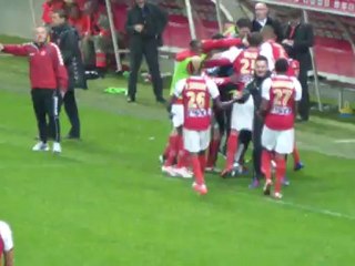 12 J08 REIMS NICE , le 1er but de Courtet