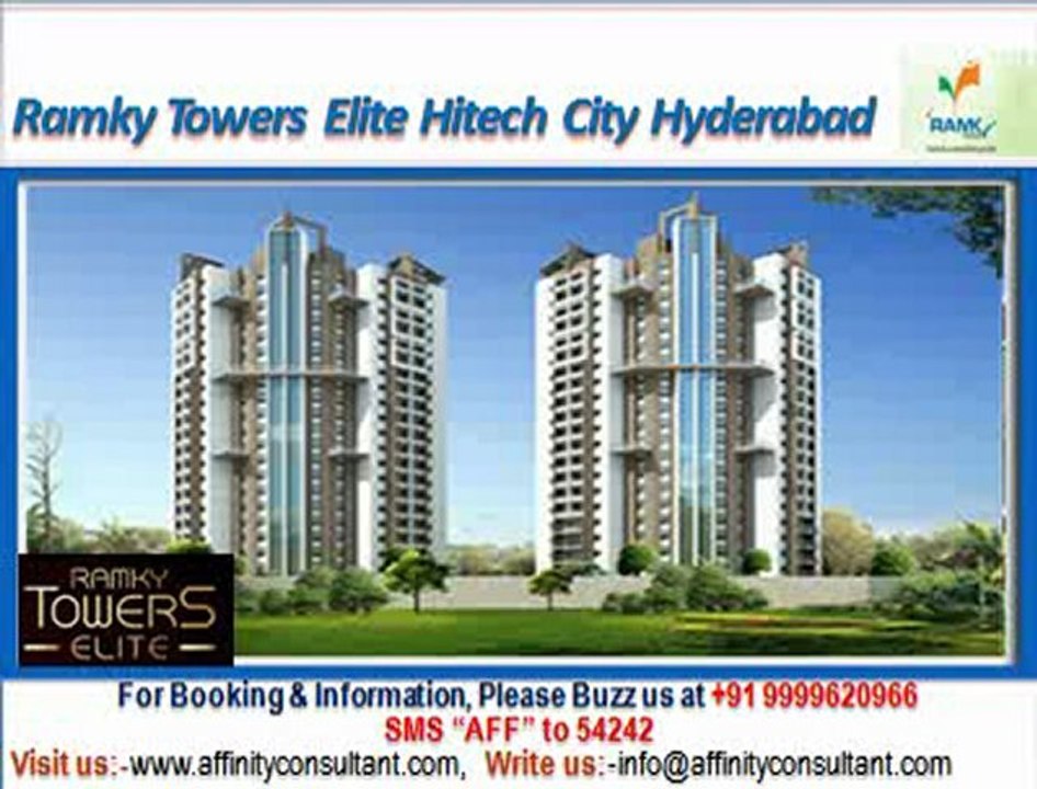 Ramky Towes Elite @09999620966 Hitech City Apartments Hyderabad
