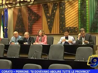 Corato | Persone "si dovevano abolire tutte le province"