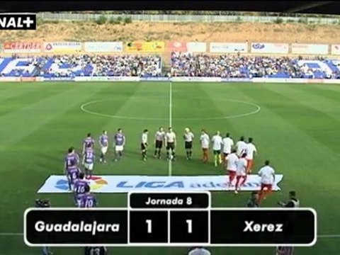 Liga Adelante Guadalajara 1 Xerez 1