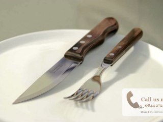 Jumbo Steak Knife and Fork Set (SteakKnives.co.uk)