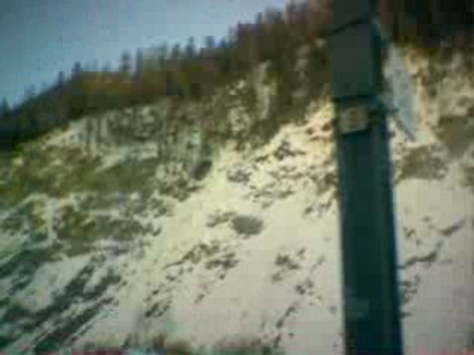 Retour de  Zermatt en train  Taesch.
