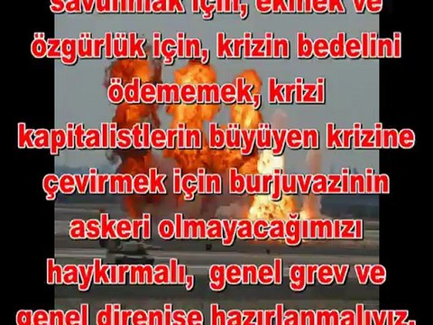 Kahrolsun Kapitalist savaş | Devrimci Proletarya