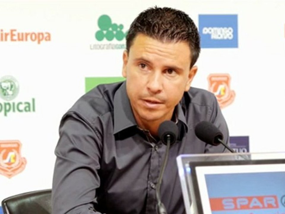 Rueda de prensa de Sergio Lobera (UD Las Palmas 1-2 UD Almería)