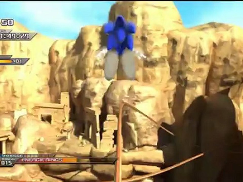 Sonic Unleashed - Shamar : Arid Sands Acte 1-2 (Jour)