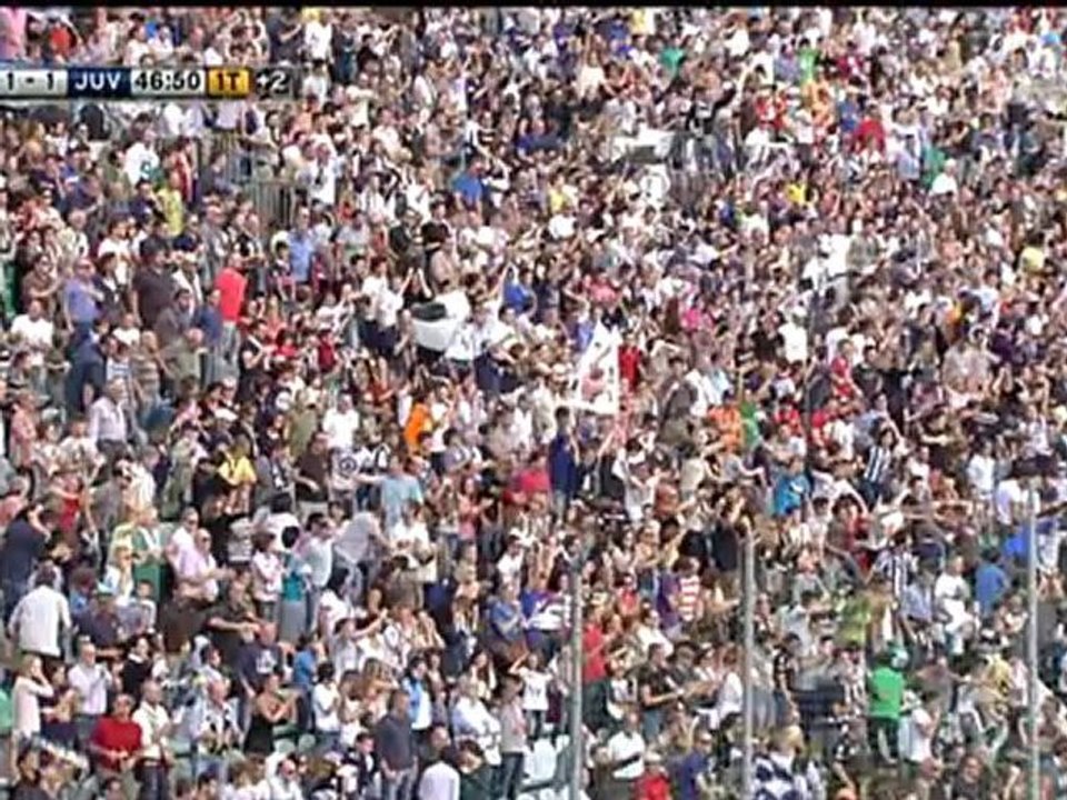 Gol de Calaio (Siena) vs Juve (1-1)