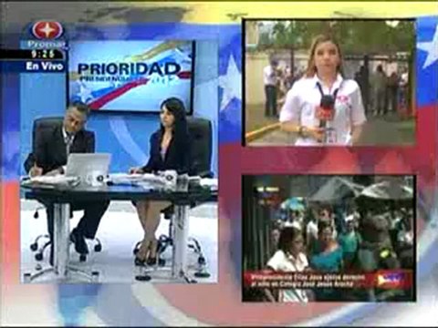 Vicepresidente Elias Jaua Ejerce su derecho al voto