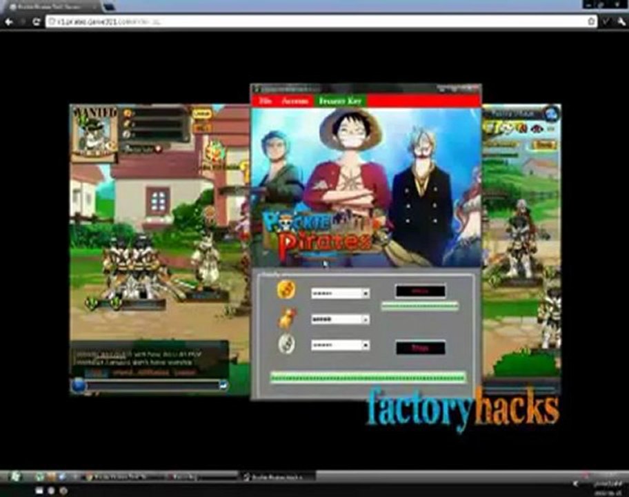 Pockie Pirates Stats Hack update October 2012