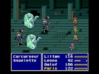 Final fantasy 5 /4/ Les bateaux fantomes