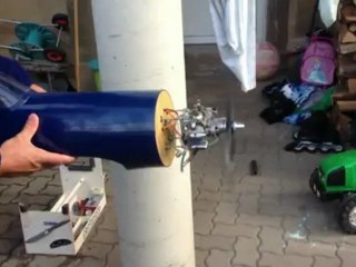 Essai moteur SAITO 91T sur un CORSAIR F4U 60