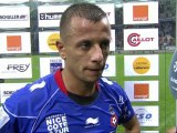 Interview de fin de match : Stade de Reims - OGC Nice - saison 2012/2013