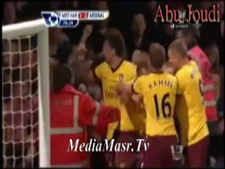 westham 1 arsenal 3 EPL round 7