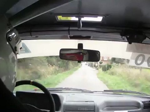 ES 1 Rallye du Thoré 2012 Franck Saumade - Harmonie Larguier