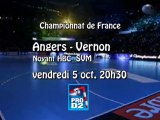 Extraits match Angers- Vernon Handball ProD2
