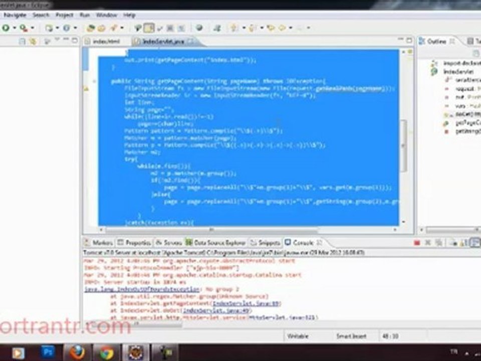 JSP ile Dinamik HTML -2
