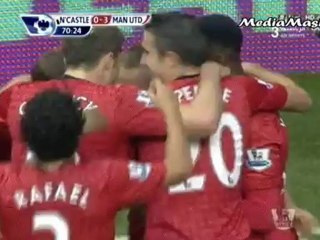 أهداف مباراة نيوكاسيل يونايتيد 0-3 مانشستر يونايتيد - الجولة الـ 7