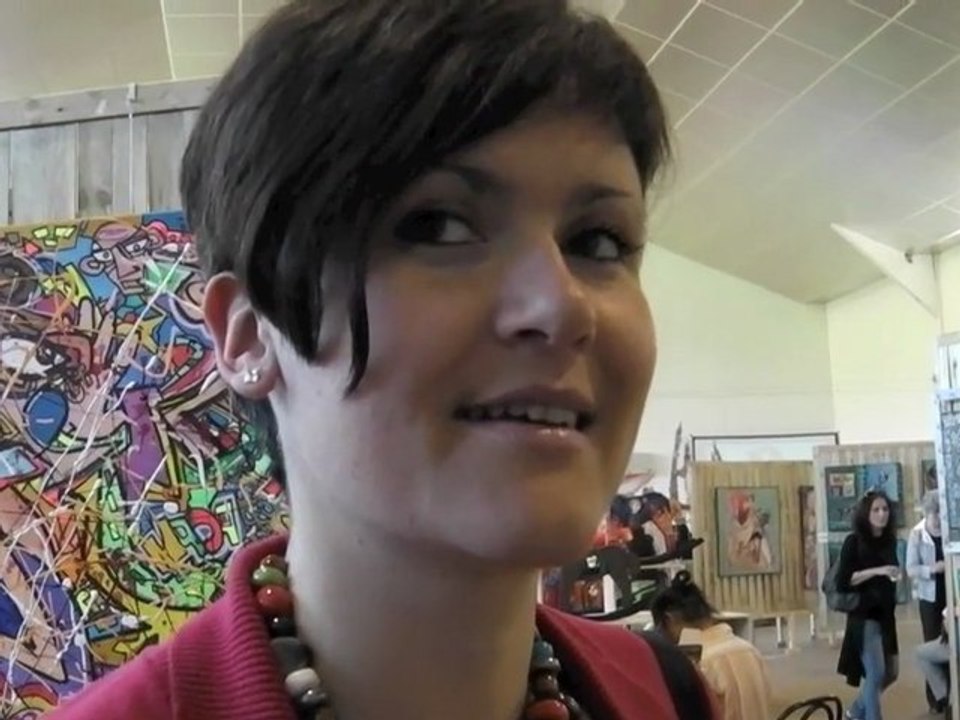 Violaine BLANCHET au Grand BAZ'ART à Bezu 2012