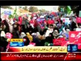 JI Women Namoos-e-Risalat March Lahore Dawn News 07-Oct-2012
