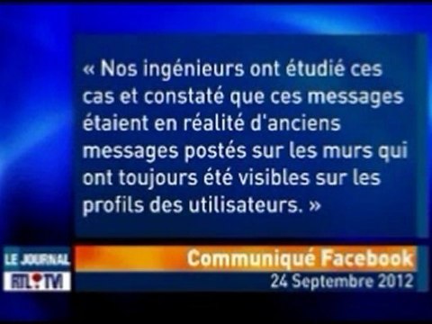 Bug Facebook ? Un bug inquiétant est apparu hier sur Facebook. Bug Facebook, info ou intox ?