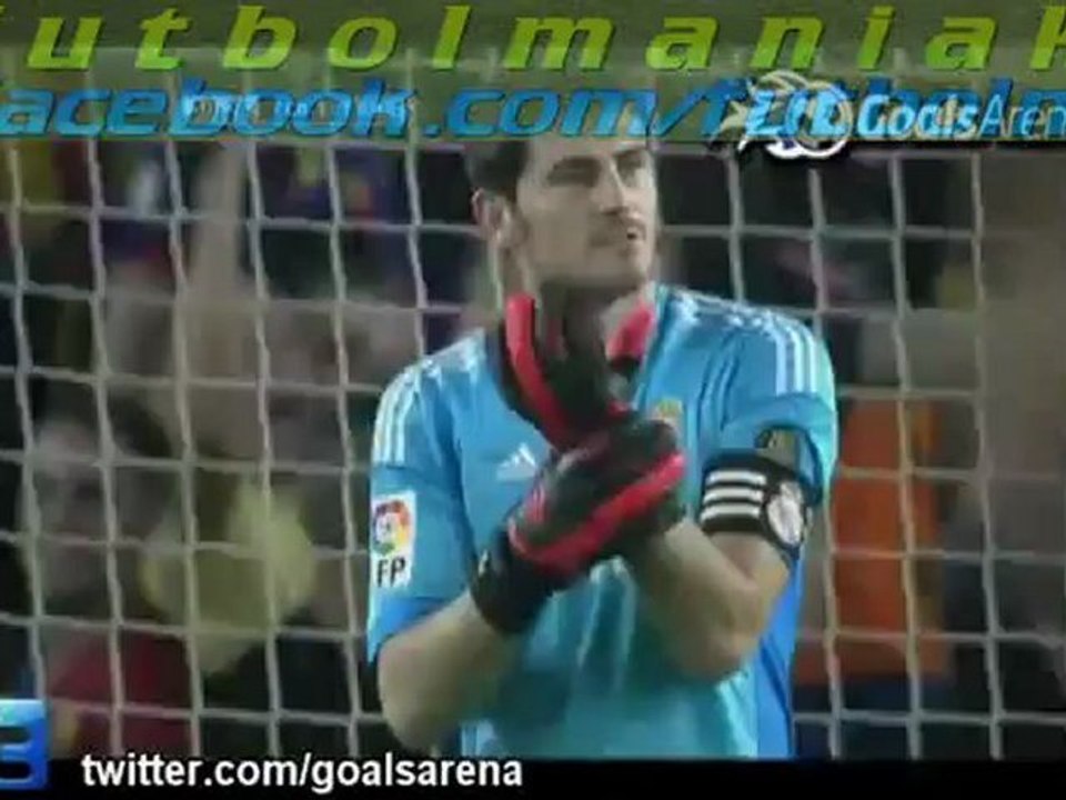 Barcelona 1-1 Real Madrid Lionel Messi goal 31' 07-10-2012 FutbolManiak.eu