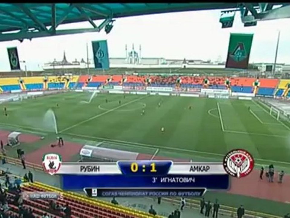 Обзор Матча "Рубин" - "Амкар" (LiveProNews.ru)