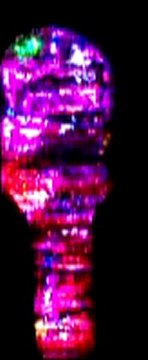 Vitrails - Installation Insitu La Citerne 2012 - 24000 pailles, ledsRGB, polystyréne