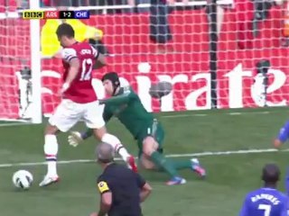 Goals from Arsenal vs Chelsea Match