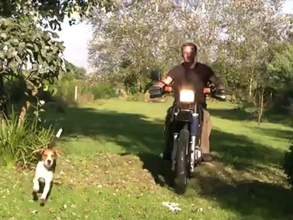 moto premier démarrage!