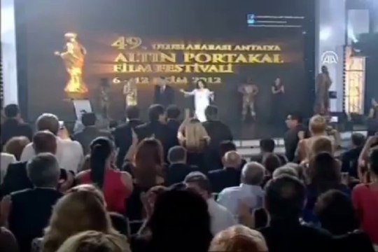 Altın Portakal onurlandırdı