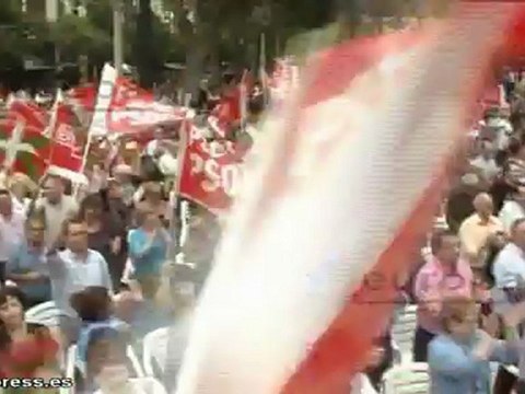 Patxi López, lehendakari y candidato a la reelección