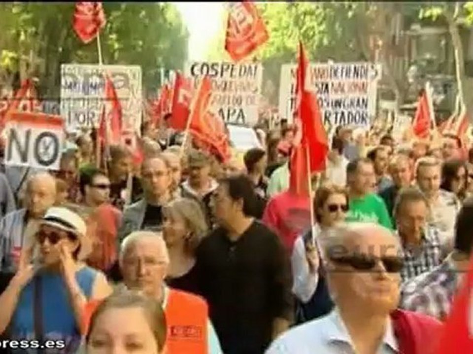 Sindicatos amenazan con huelga general europea