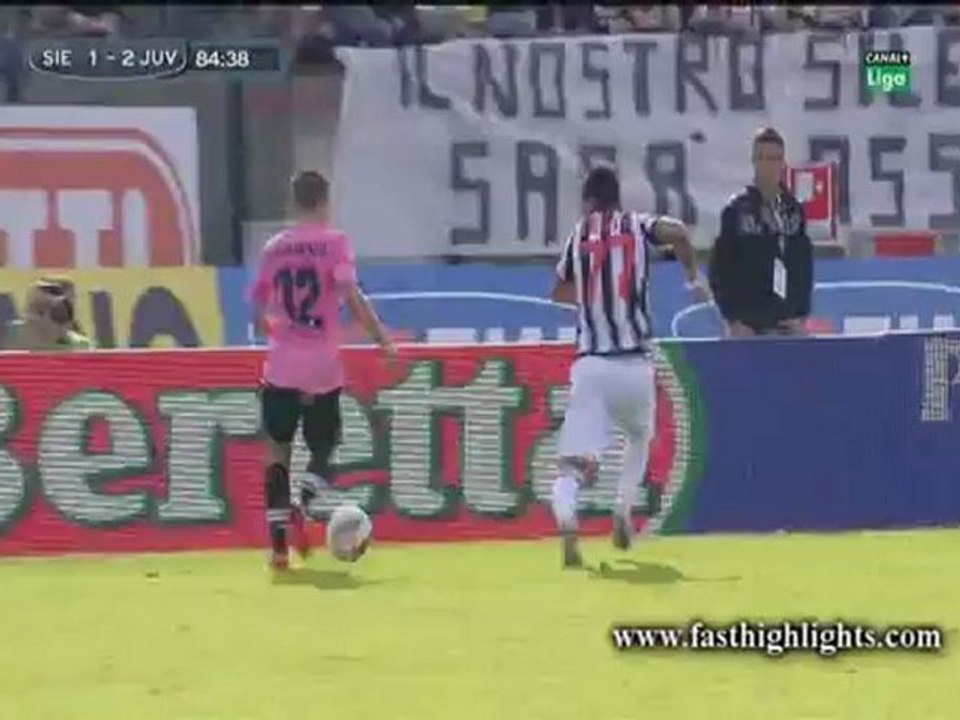 Siena 1-2 Juventus