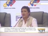 CNE: Las mesas de votación permenecen abiertas mientras haya electores en la cola