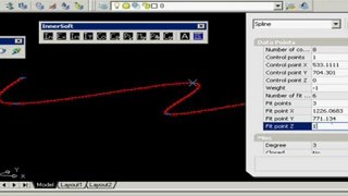 Convert Spline to Polyline of Arcs or 3D-Polyline of Segments in AutoCAD with InnerSoft CAD 2.6
