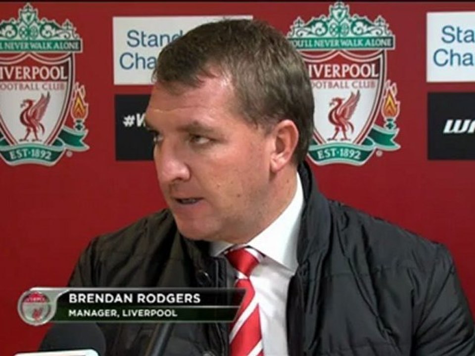 7e journée - Rodgers : ''Merci aux supporters''